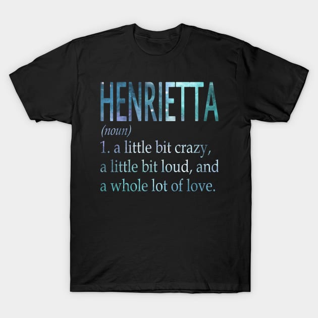 Henrietta T-Shirt by Guitar Hero-Typography 